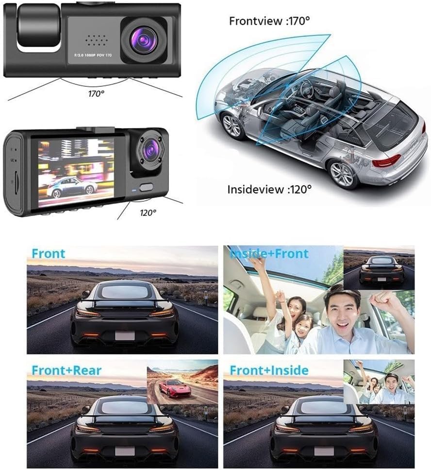 📹 3-Kanalna Dash Kamera Za SNIMANJE u POKRETU