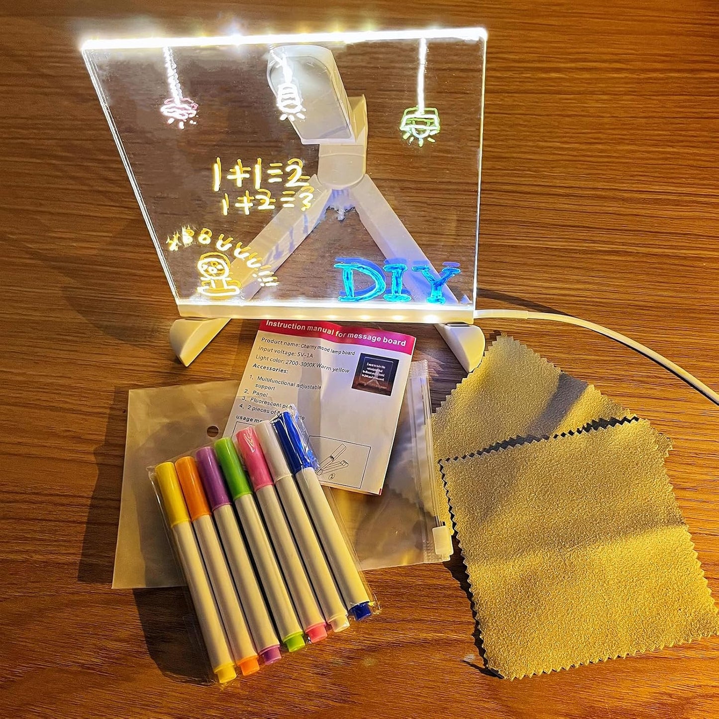 LED tabla sa 7 markera | LUMOBOARD