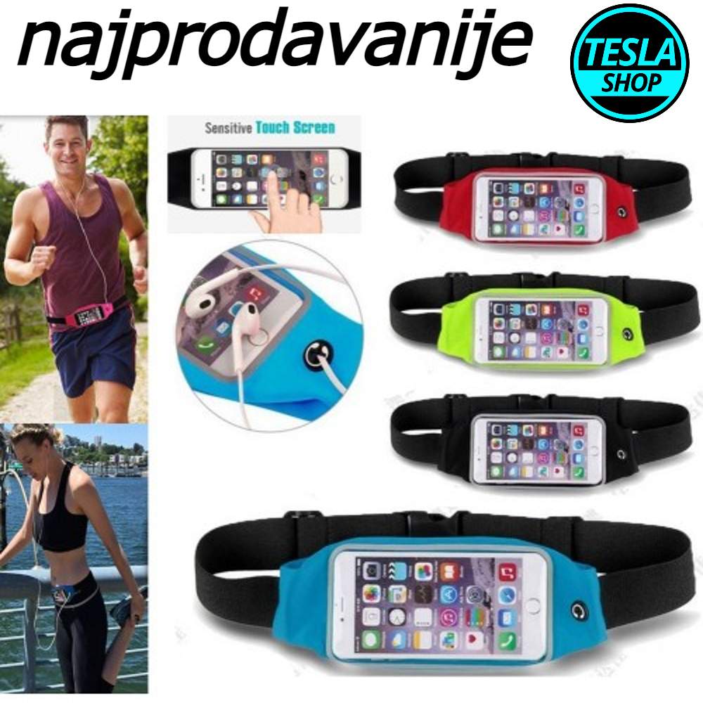 Torbica novcanik skrivena ispod odece za sigurno nošenje novca i dokumenata