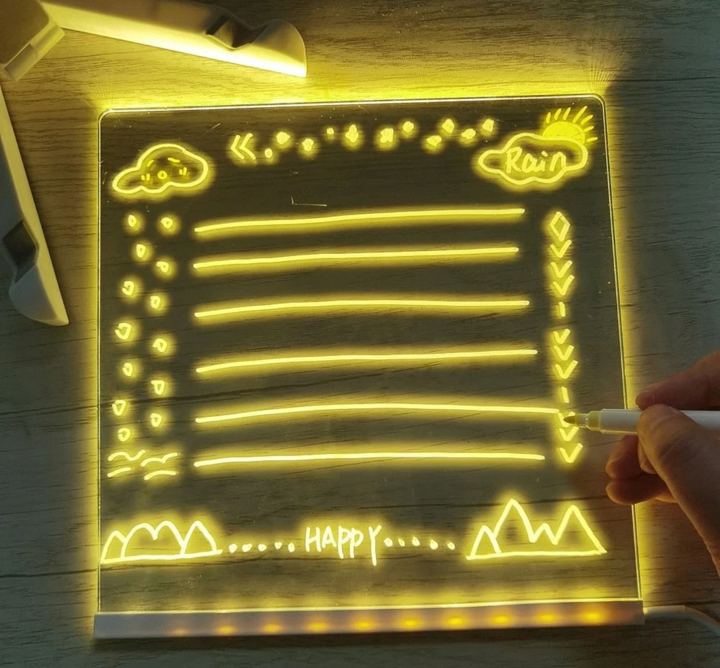 LED tabla sa 7 markera | LUMOBOARD