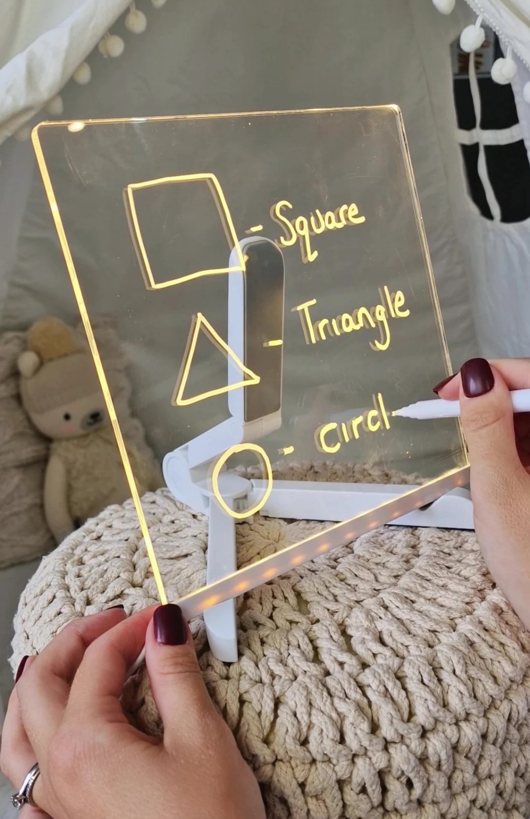 LED tabla sa 7 markera | LUMOBOARD