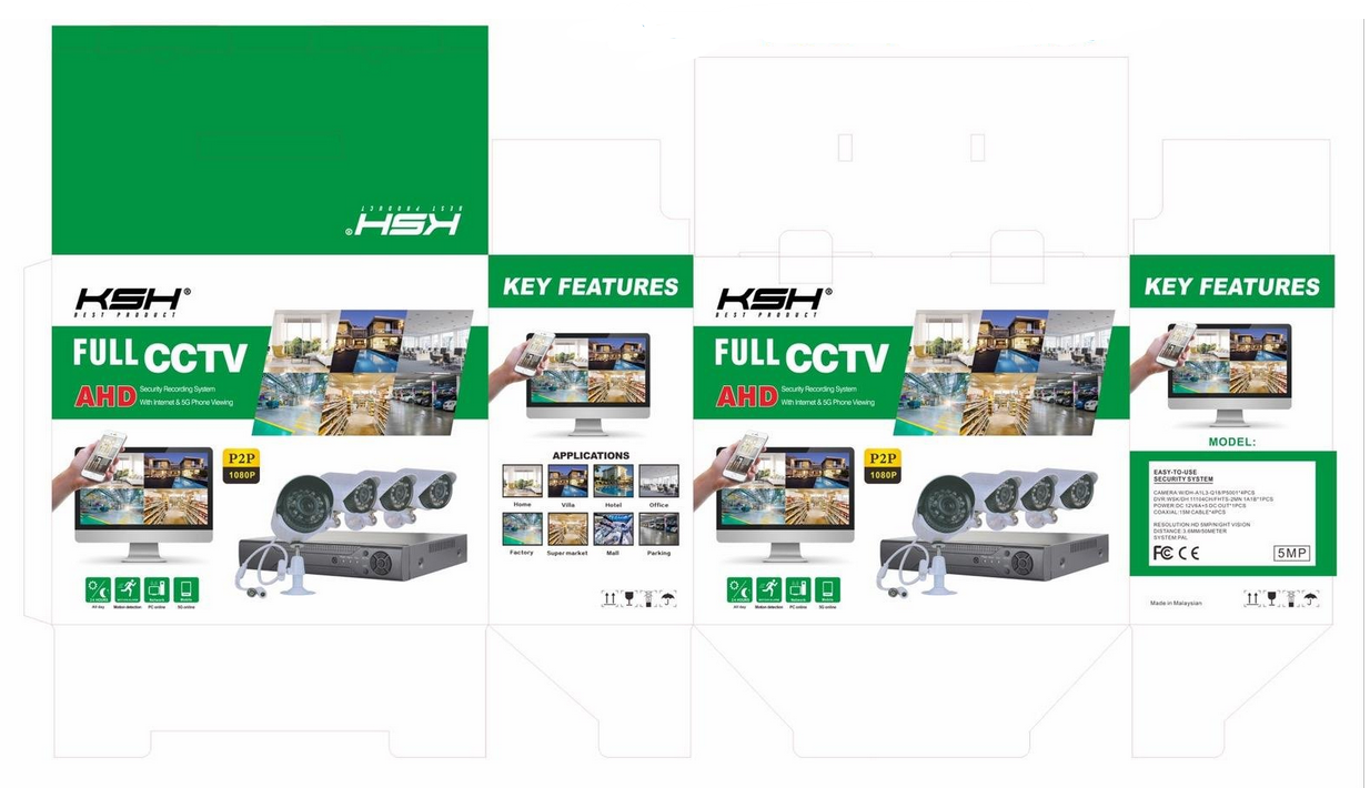 FULL HD sistem sa 4HD kamere