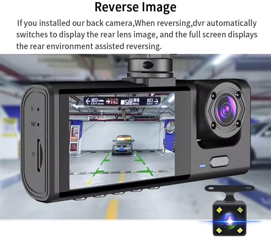 📹 3-Kanalna Dash Kamera Za SNIMANJE u POKRETU