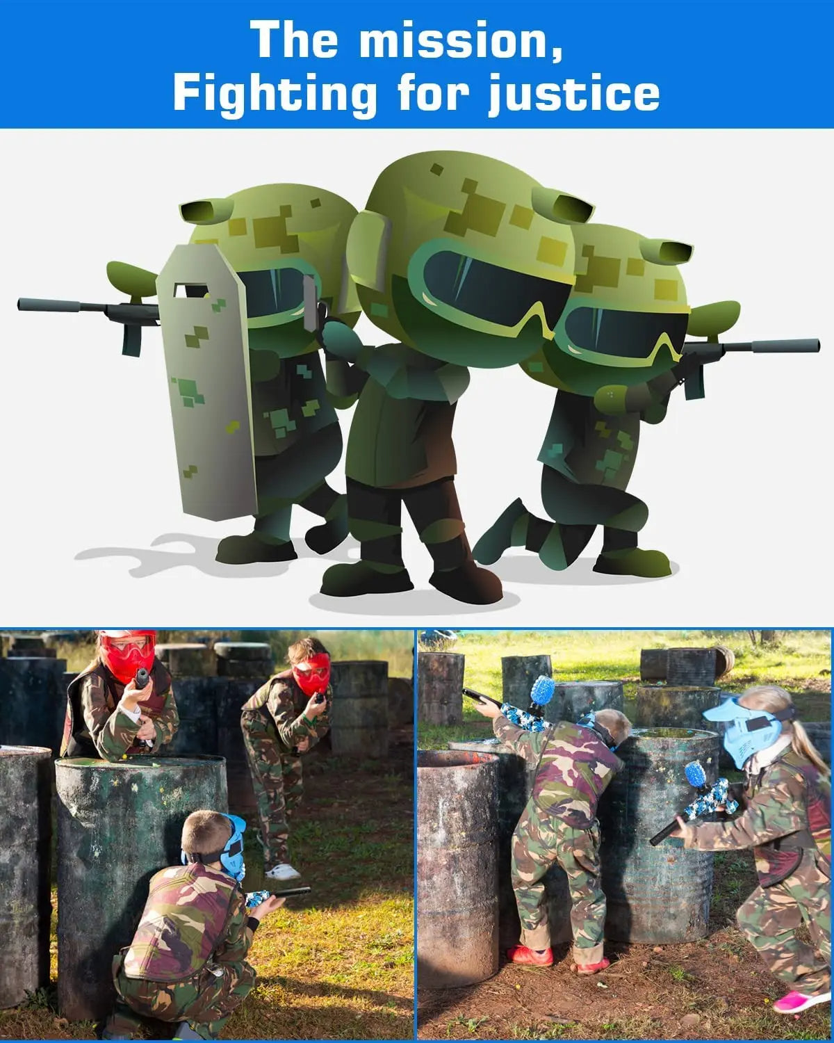 Blaster Igračka + Gel Kuglice (11000 Gratis)