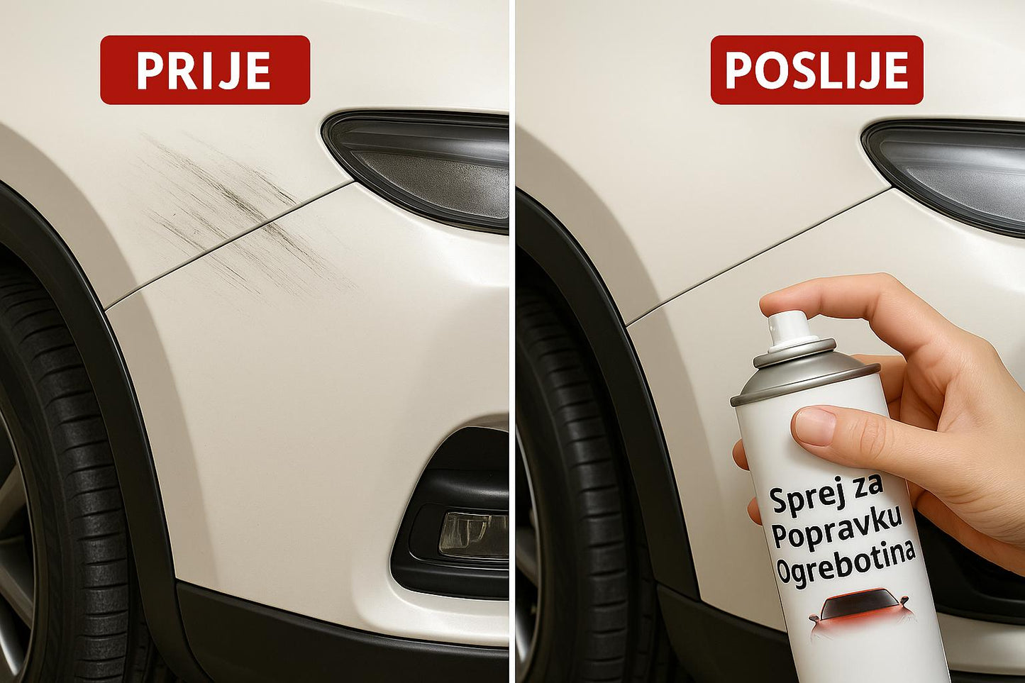Auto Sprej za Ogrebotine