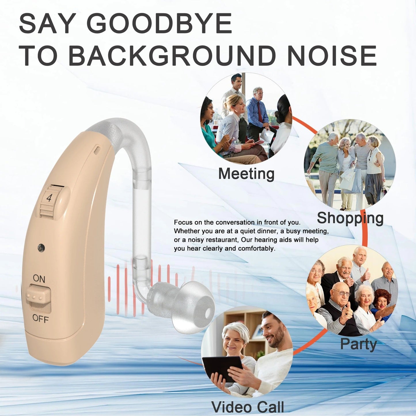 Smart SLUŠNI APARAT- Pojačivač Sluha