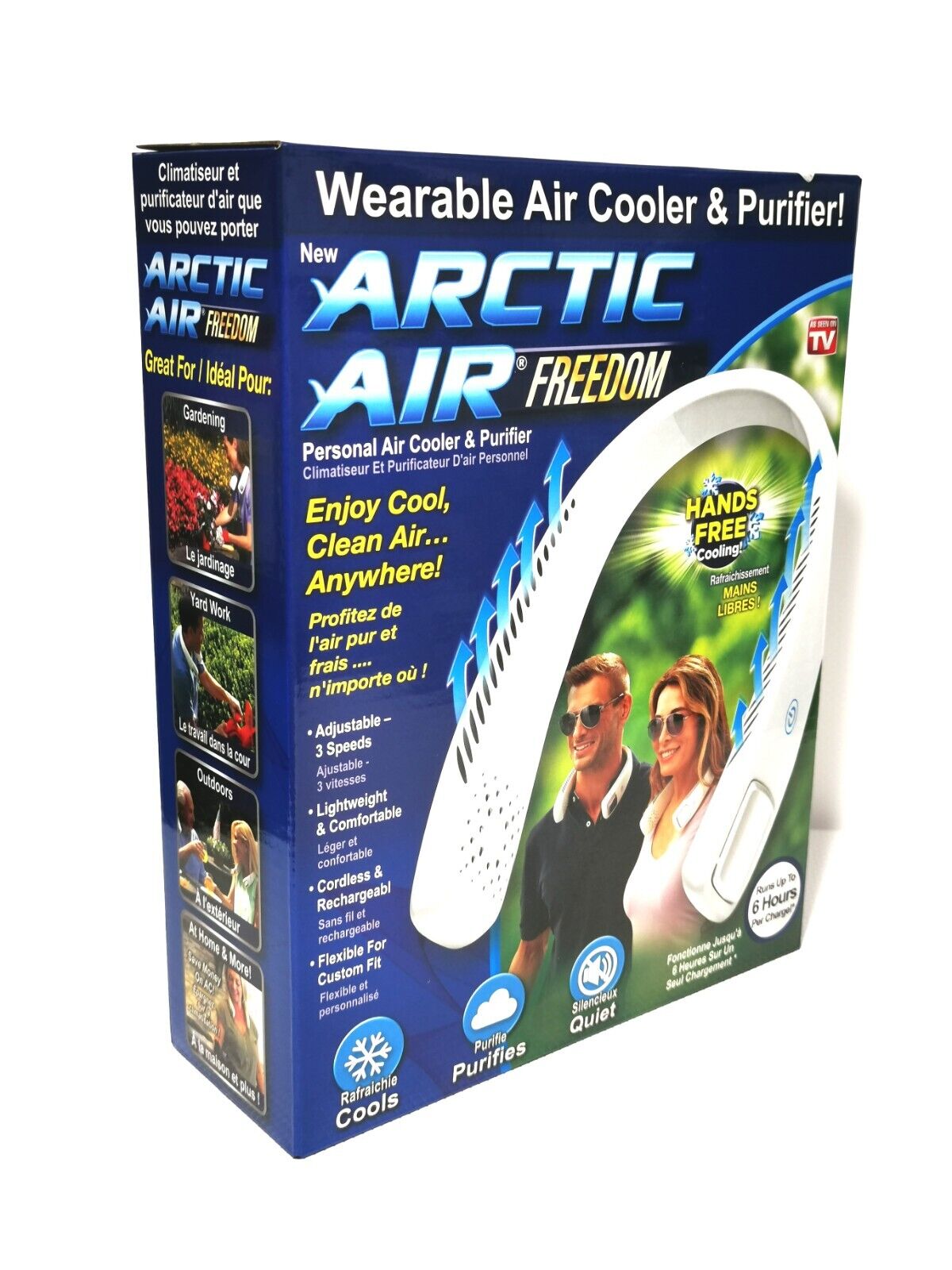 Arctic Air turbo ventilator za vrat u obliku slušalica