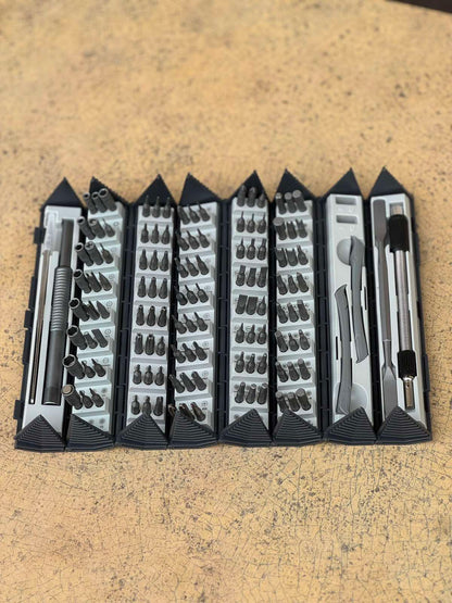 Komplet Odvijača – 128 Magnetnih Nastavaka