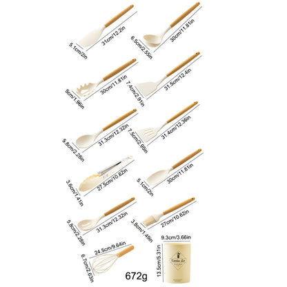 Silikonski Kuhinjski Set - 12 dijelova